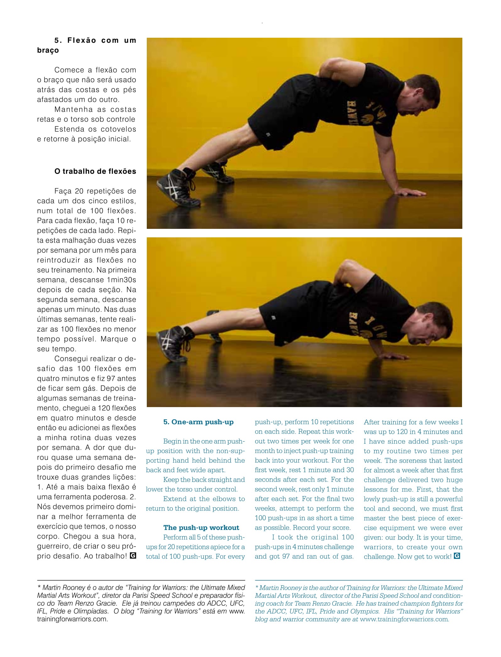 Training For Warriors: Get The Most Out Of Your Push-Ups | Graciemag