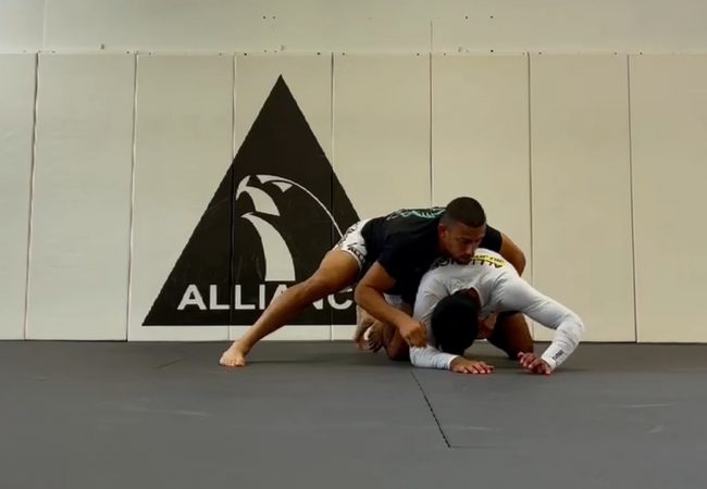 Drills: Jiu-Jitsu sem kimono na Alliance KB, Flórida