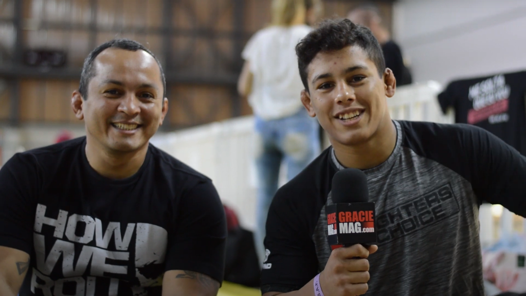 Mica: o manauara de 18 anos teve exibições dominantes e finalizou suas quatro lutas no peso médio do torneio no Paraná.