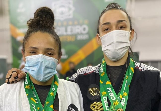 Brasileiro 2021: Tamiris e Larissa no topo da faixa-roxa
