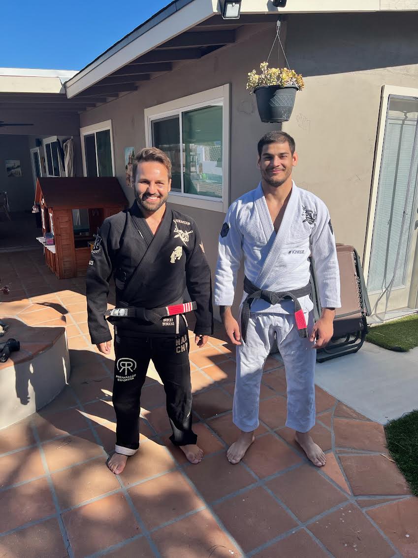 Rafa Ribeiro é o preparador da fera Jonnatas Gracie, entre tantos outros competidores do Mundial 2021. Foto: Acervo Pessoal