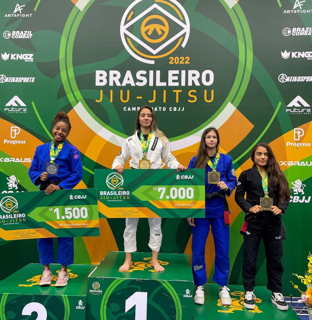 Mayssa Bastos de novo no topo, no Brasileiro de 2022. Foto: Divulgação