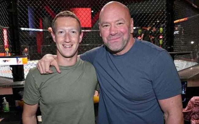 Dana White se empolga com Zuckerberg x Musk e mira recorde histórico