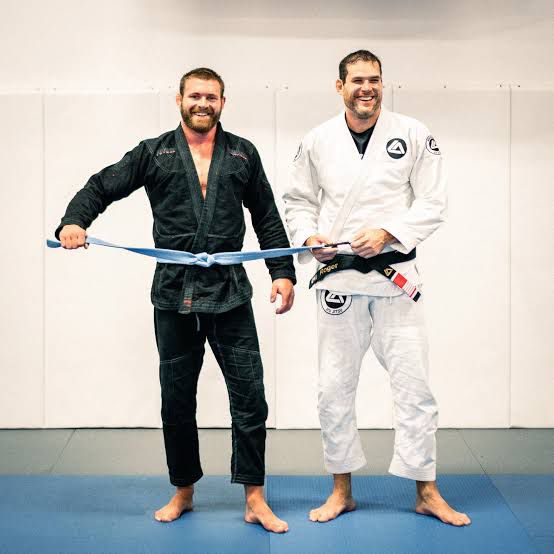 Gordon Ryan e Roger Gracie em momento gaiato no Texas. Foto: Reprodução