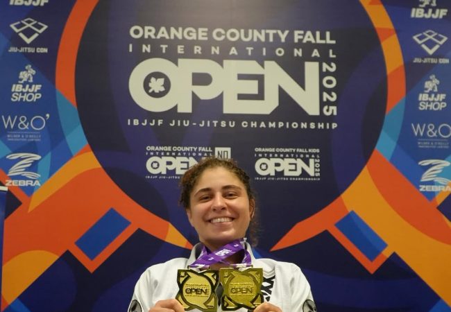 Leticia Teixeira é cacaçadora de títulos no circuito da IBJJF