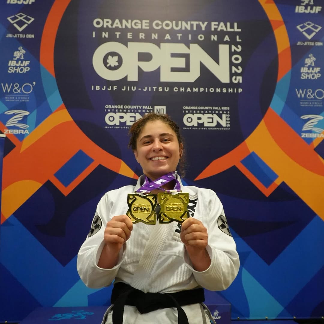 Leticia Teixeira é cacaçadora de títulos no circuito da IBJJF