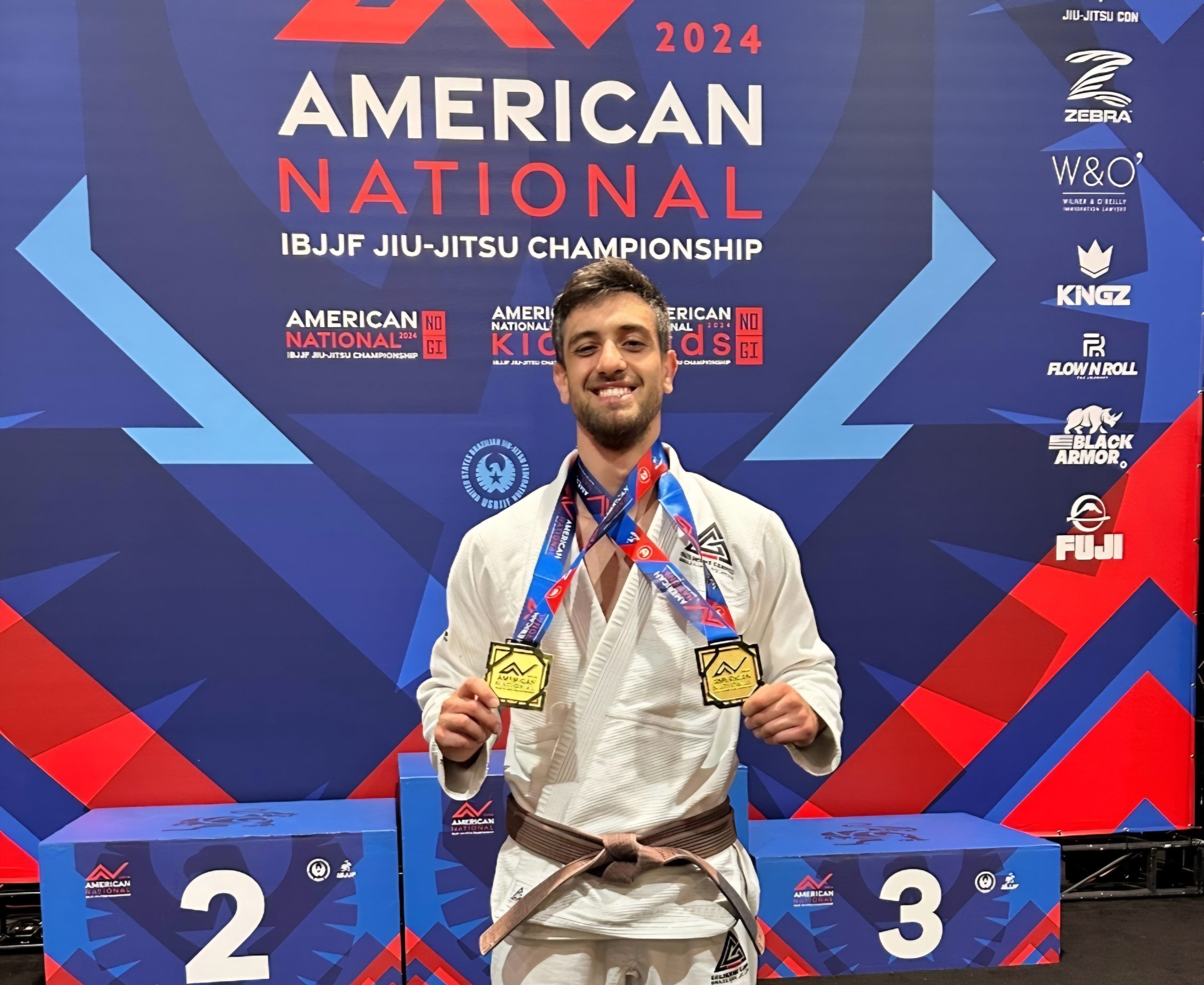 Ouro duplo em Vegas, lesão e retorno: a resiliência do campeão Antonio Denkvitts