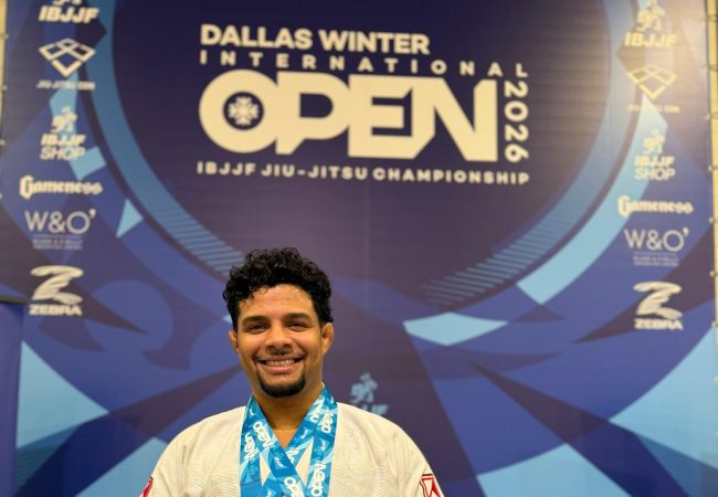 Gialysson Adão é faixa-preta e assíduo competidor