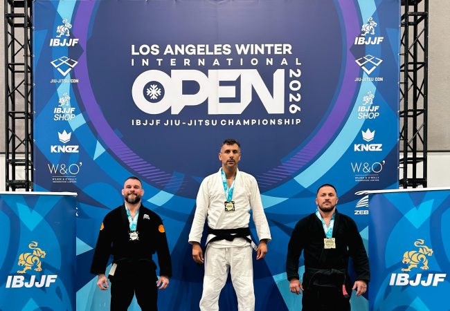 Felipe Souza won the IBJJF Los Angeles Open championship.